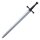 Warhammer Schaumstoff-Schwert unbemalt Armoury Stalwart Imperial Arming Sword 88 cm
