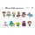 Toy Story 3D PVC-Taschenanhänger 30th Anniversary Series 67 Display (24)