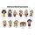 Schneewittchen 3D PVC-Taschenanhänger Classic Series 66 Display (24)