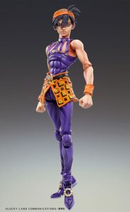 JoJos Bizarre Adventure Part 5: Golden Wind Actionfigur Chozokado Narancia Ghirga & As 15 cm