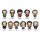 Warner Brothers TV 3D PVC-Taschenanhänger Series 1 Display (24)