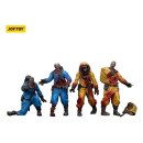 Zombie Dark Source Actionfiguren 4er-Pack Biochemical Lab...