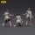 Zombie Dark Source Actionfiguren 3er-Pack Scientists (Female) 8 cm