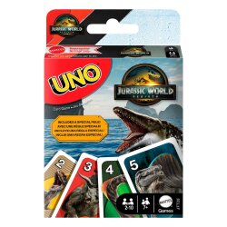 Jurassic World: Die Wiedergeburt UNO Kartenspiel