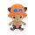 One Piece Plüschfigur Chopper x Ace 20 cm