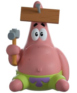 SpongeBob Schwammkopf Vinyl Figur Nail on Head Patrick 10 cm