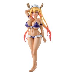 Miss Kobayashis Dragon Maid PVC Statue 1/7 Tohru Bikini Style Suntan Ver. 26 cm