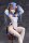 Original Character PVC Statue 1/7 Blue jiangshi Illustration by Anmi 21 cm