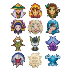 Magic: The Gathering Ansteck-Pins Mystery Pin Badge Display (12)