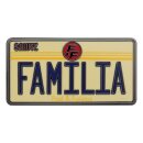 Fast & Furious Ansteck-Pin Familia License Plate