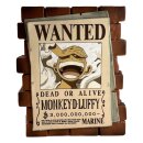 One Piece Spardose Luffy Wanted