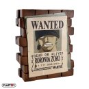 One Piece Spardose Zoro Wanted