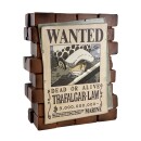 One Piece Spardose Law Wanted
