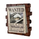 One Piece Spardose Law Wanted