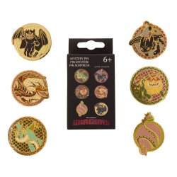 Dreamworks by Loungefly Ansteck-Pins Blind Box How to Train your Dragon Sortiment (12)