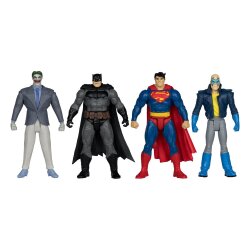 DC Direct Page Punchers Actionfiguren 4er-Pack Batman & Son of Batman & Superman & Joker 7 cm