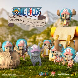 One Piece: Freenys Hidden Dissectibles Series 3 Chopper 4 inch Vinyl Figure Blind Box Display (6)