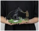 Drachenzähmen leicht gemacht Diorama Figuren SET Ohnezahn & Hicks Statue