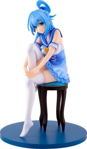 Konosuba Gods blessing on this wonderful world! PVC Statue Aqua: Light Novel 10th Anniversary Ver. 15 cm