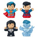 DC Comics Little People Collector Minifiguren 4er-Pack...