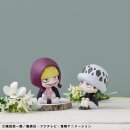 One Piece Look Up PVC Statuen Trafalgar Law Childhood Ver. & Corazon 11 cm (with gift)