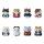Mobile Suit Gundam Mega Cat Project New Mobile Report Gundam Wing Nyandam Sammelfiguren Cats Transformation Mission Accomplished! 3 cm Sortiment (8)