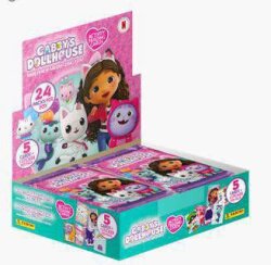 Gabbys Dollhouse: Time for a Meow-Zing fun Trading Cards Flow Packs Display (24)