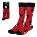 Disney Socken Minnie Face Red 36-43