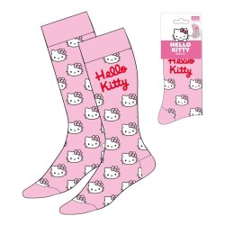 Sanrio Socken Hello Kitty Face Pink 36-43