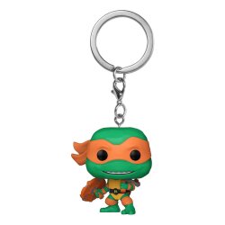 Teenage Mutant Ninja Turtles POP! Vinyl Schlüsselanhänger 4 cm Michelangelo Display (12)