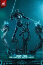 Iron Man 2 Actionfigur 1/6 Neon Tech Iron Man mit Suit-Up Gantry 32 cm