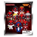 Marvel 3D PVC-Taschenanhänger Deadpool Series 6 Display (24)