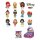 Disney Princess 3D PVC-Taschenanhänger Display (24)