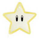 Super Mario LED Wandleuchte Super Star Neon