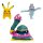 Pokémon Battle Figure Set Figuren 3er-Pack Machollo, Pikachu #1, Alolan Sleimok 5 cm