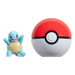 Pokémon ClipnGo Poké Balls Schiggy #3 & Pokéball