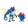 Teenage Mutant Ninja Turtles: Mutant Mayhem Actionfiguren Super Fly & Toddler Super Fly 11 cm