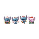 Lilo&Stitch Holiday 2025 Pocket POP! Vinyl Schlüsselanhänger 4er-Pack Tree Holiday Box 4 cm