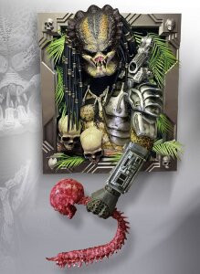 Predator Life-Size Wand-Skulptur Predator 45 x 81 x 94 cm