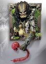 Predator Life-Size Wand-Skulptur Predator 45 x 81 x 94 cm