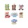 QKid: Animal Preschool Series Blind Box Figur 18 cm Display (6)