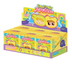 QKid: Emotional Hairy Monsters Series Blind Box Kopfhörer-Tasche 8 cm Display (6)