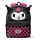 Sanrio Fan HS Rucksack Kuromi Chess 2.2 Black