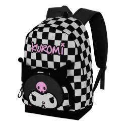 Sanrio Fan HS Rucksack Kuromi B & W 2.2 Black