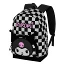 Sanrio Fan HS Rucksack Kuromi B & W 2.2 Black