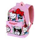 Sanrio Fan HS Rucksack Kuromi B & W 2.2 Black