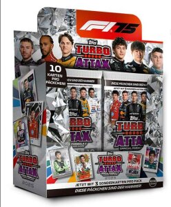 Formel 1 Turbo Attax TCG 2025 Booster Display (24) *Deutsche Version*