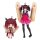 Tohoku Zunko Plastic Model Kit 1/12 Plafia Tohoku Kiritan Mini Figure Set 12 cm