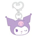 Sanrio Plüsch-Schlüsselanhänger Kuromi
