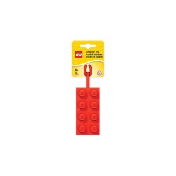 LEGO Taschenanhänger Rot 10 cm